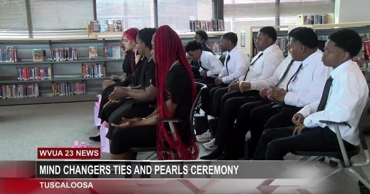 Mind Changers ties and pearls ceremony