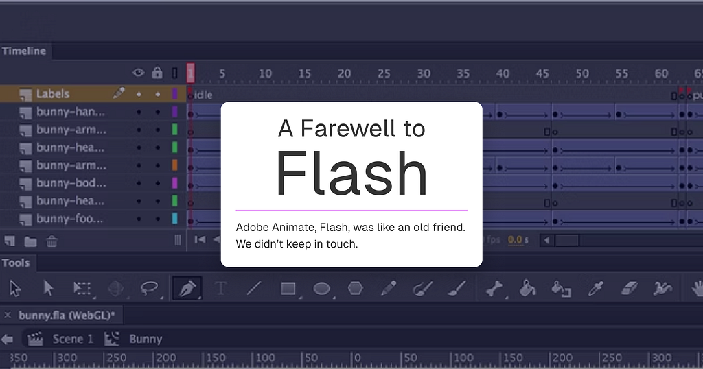 A Farewell to Flash — header banner