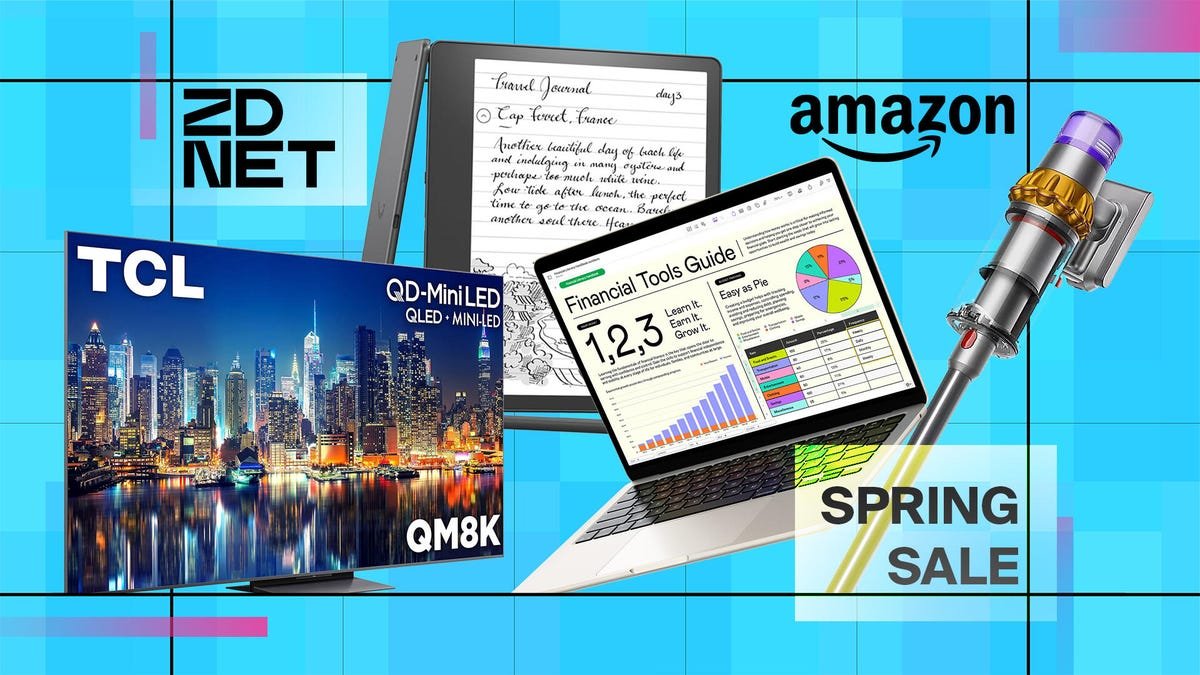 Amazon Spring Sale live blog 2026: Breaking discounts on Apple, Dyson, and more