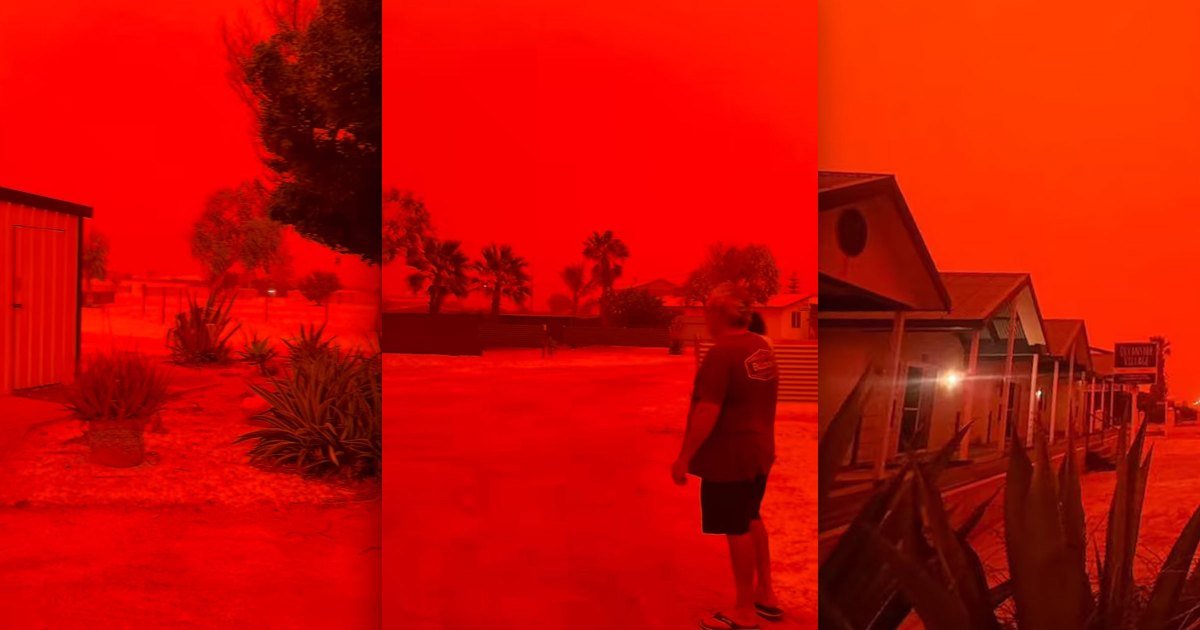 Australia Turns Into Bright-Red Vision of Hell