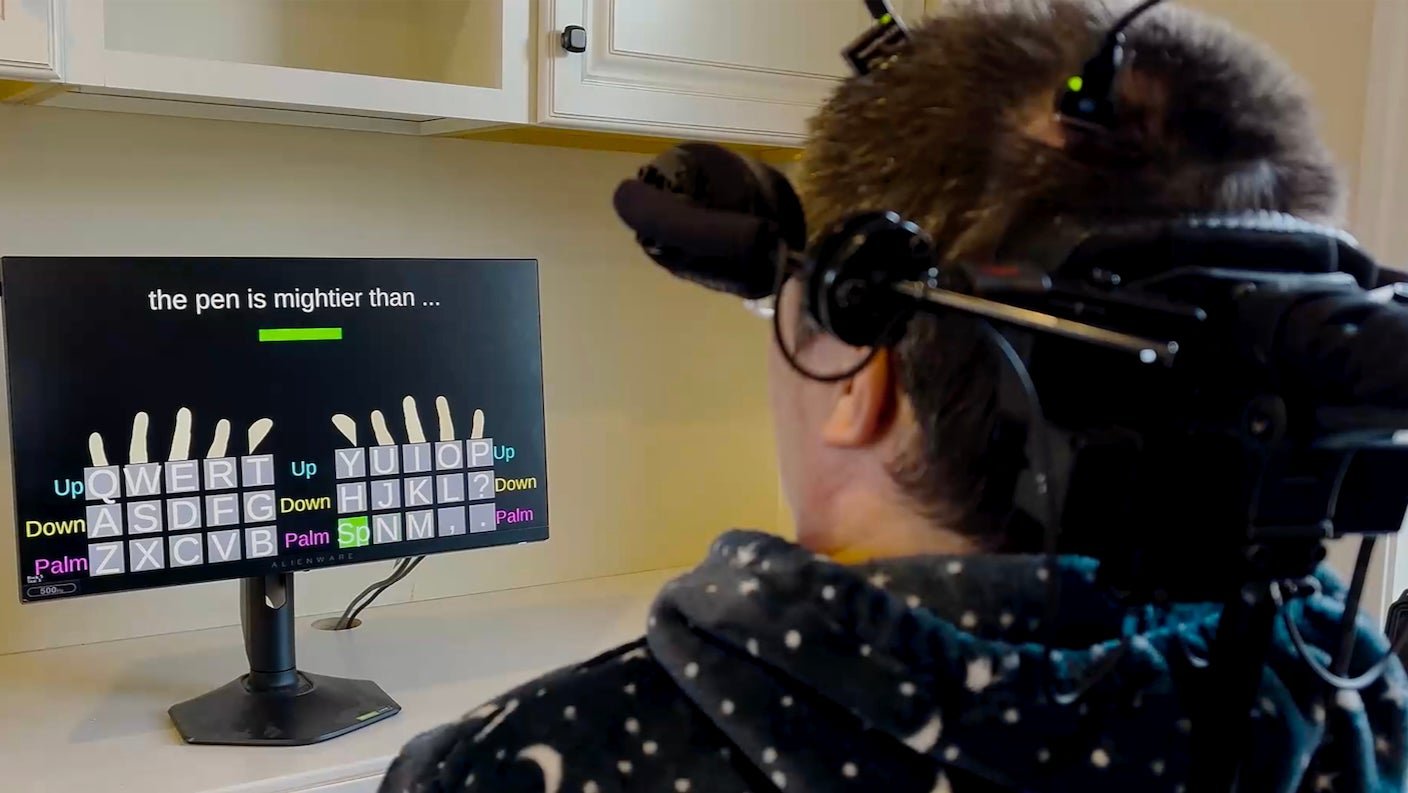 Brain Implants Let Paralyzed People Type Nearly as Fast as Smartphone Users