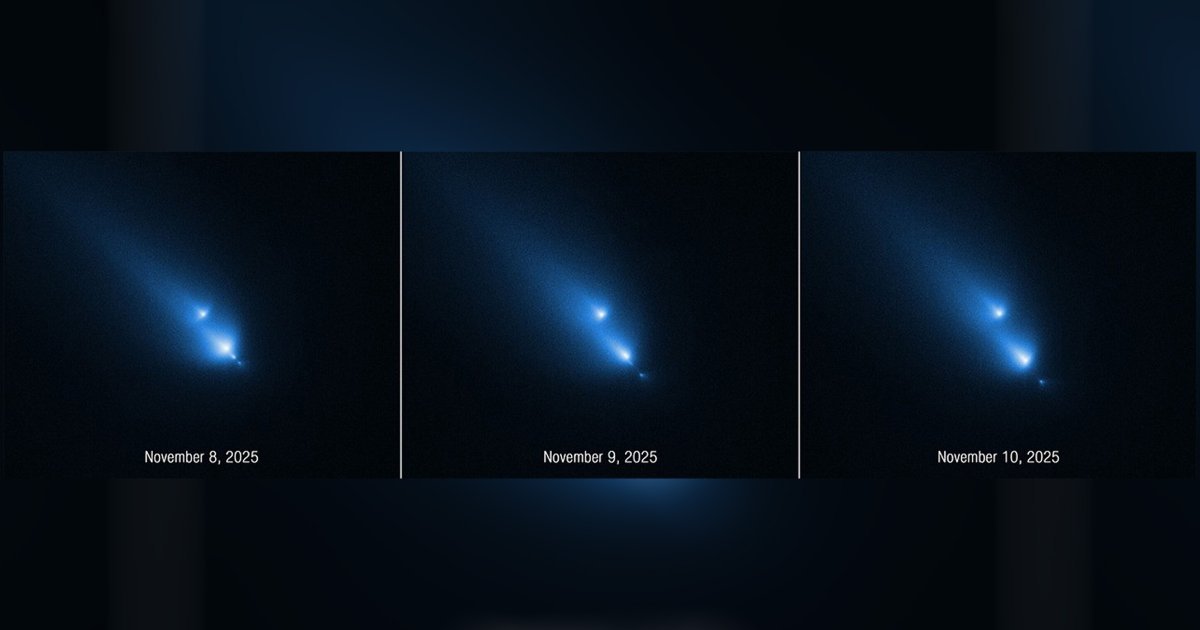 Scientists Startled by What Happens When They Point Hubble at Comet