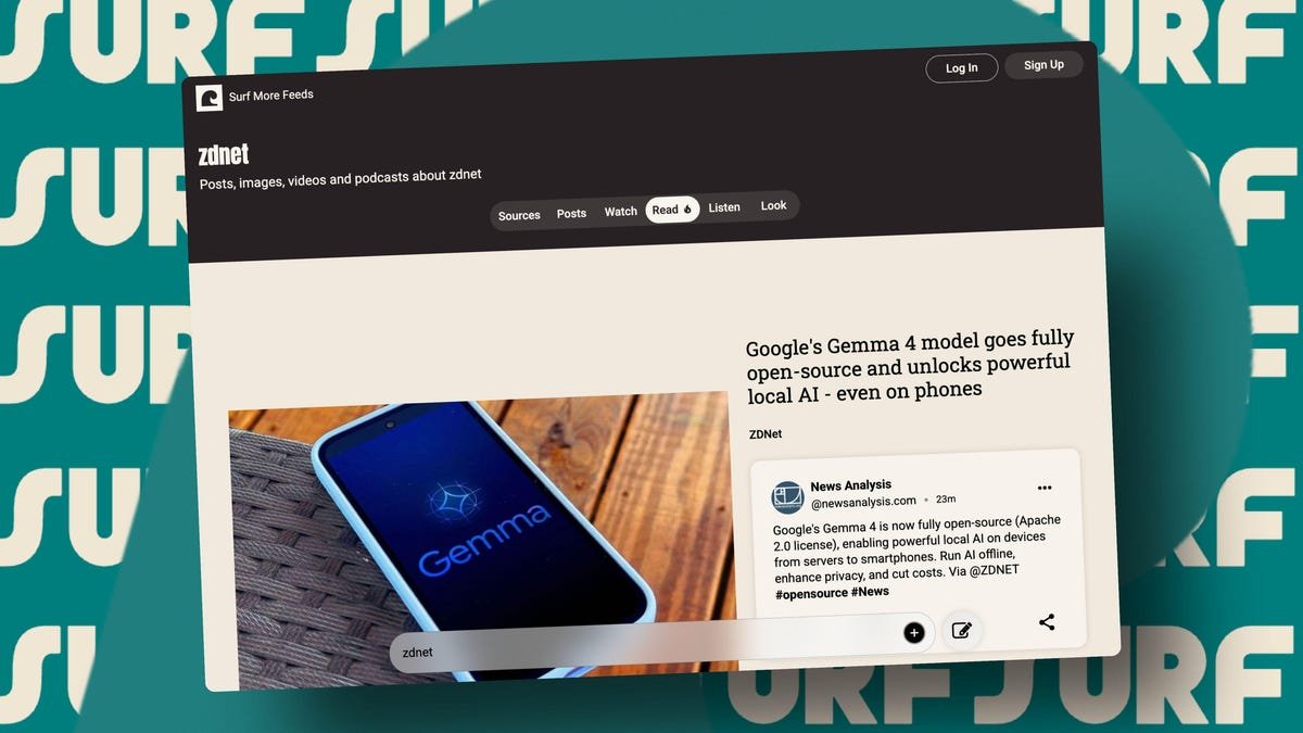 How Flipboard's new Surf app lets you merge social feeds, YouTube, and RSS to escape the algorithm - finally