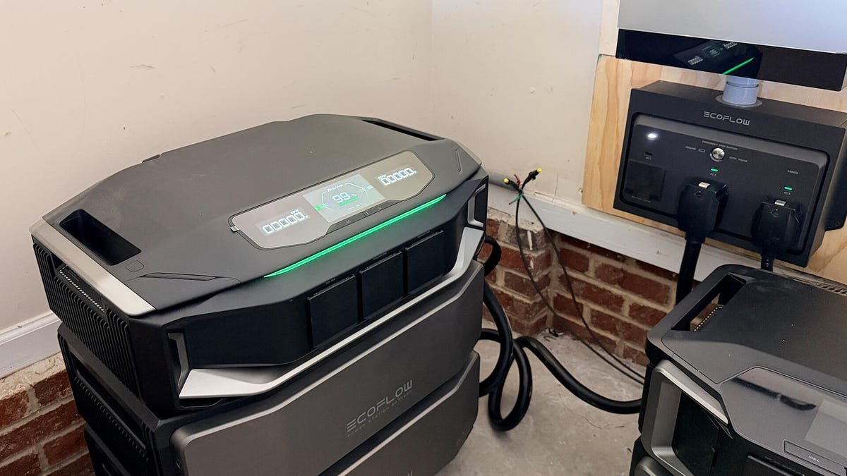 I used this EcoFlow battery to run my 3,000-sq-ft home in a blackout - here's how it kept my AC on