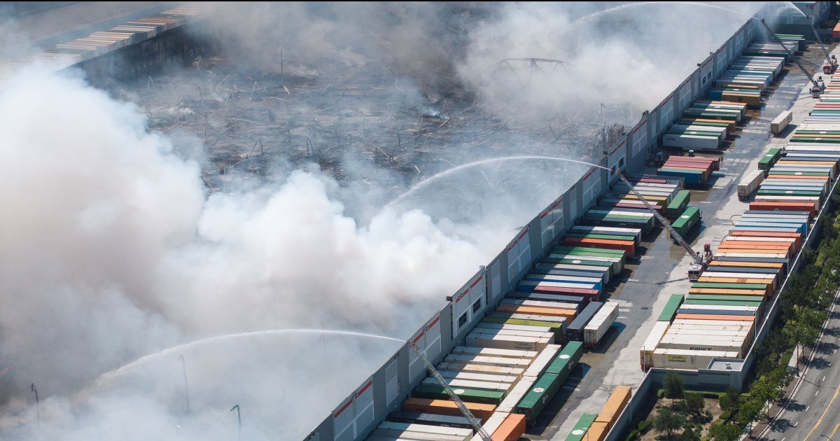 Man Lights 1.2 Million Square Foot Warehouse on Fire for Not Paying Him Enough