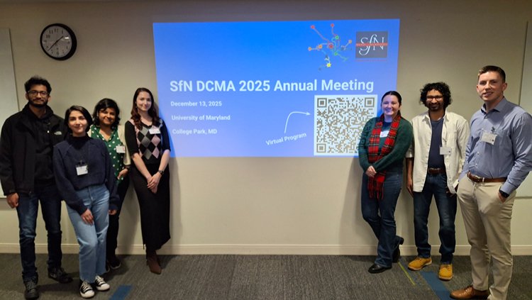 SfN DCMA 2025 Winter Science Event - Several members of the 2025-2026 SfN DCMA Executive Board