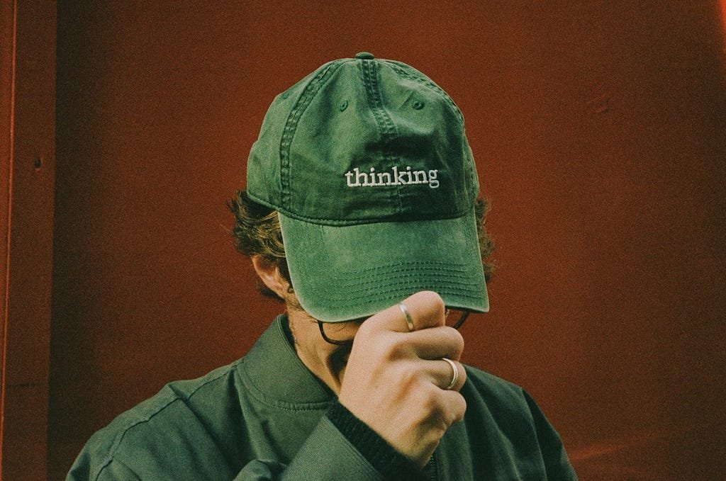 Green Anthropic thinking cap