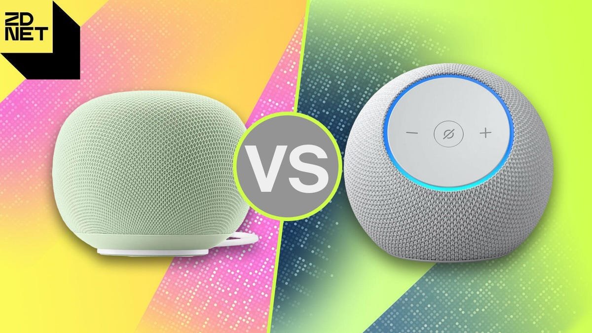 Google Home Speaker vs. Amazon Echo Dot Max: I compared the $99 smart hubs by the specs