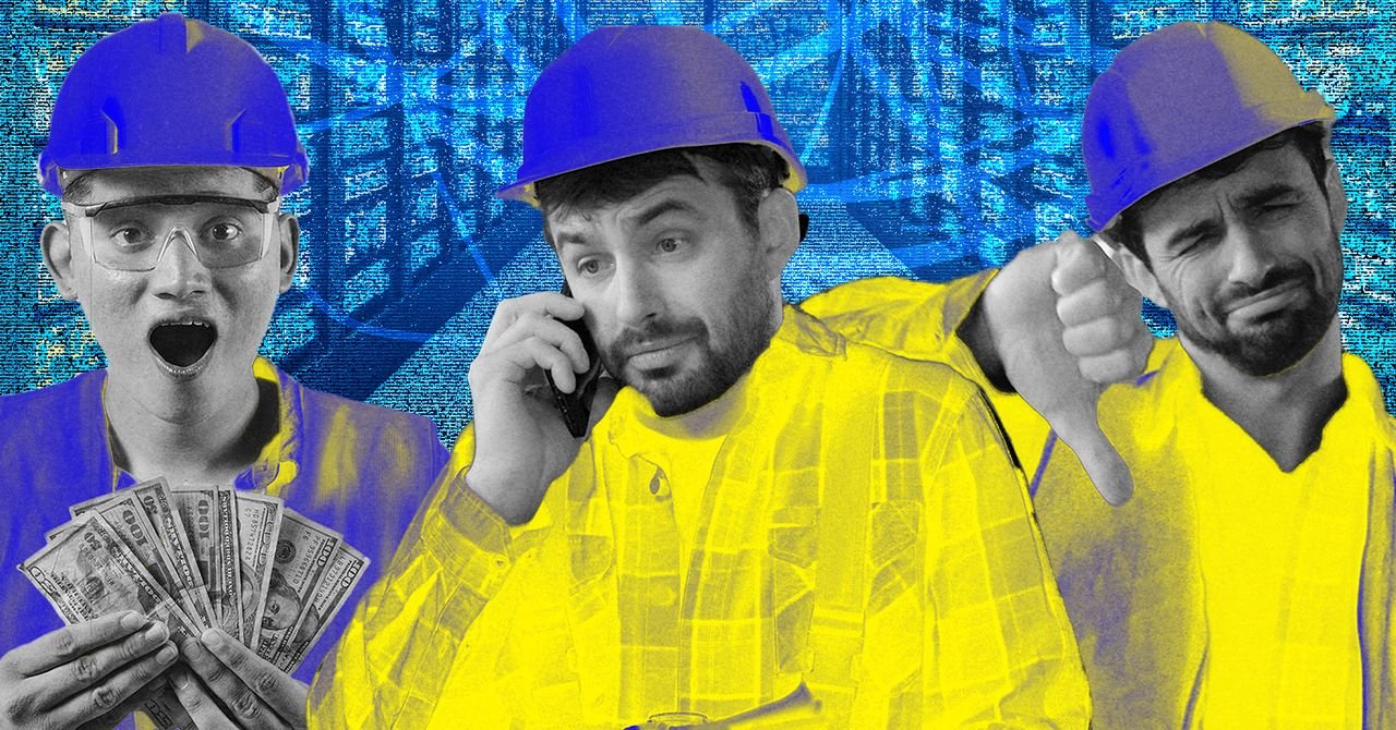Some Electricians Think Building Data Centers Is for Sellouts