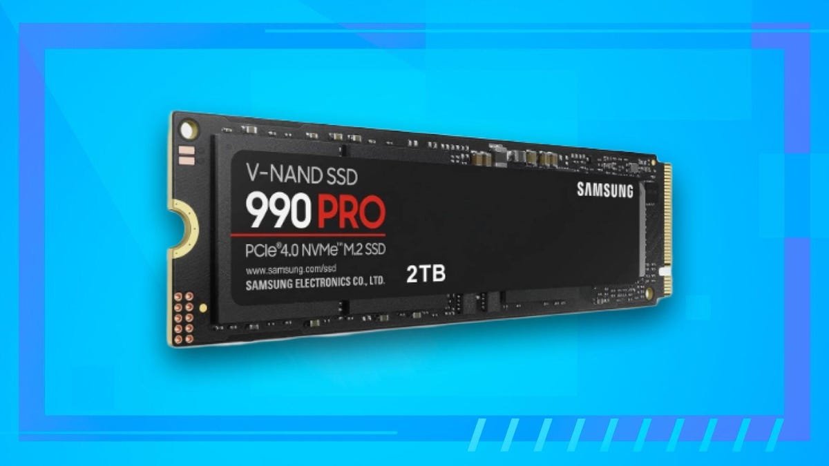 The popular Samsung 990 Pro 2TB SSD just dropped to 42% off for Prime Day - and I'd recommend it