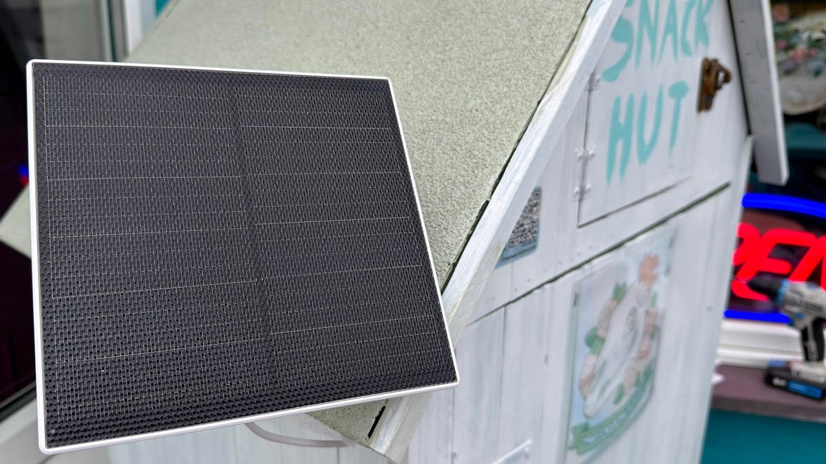 This $17 solar panel effectively gave my doorbell camera infinite battery life - how I set it up
