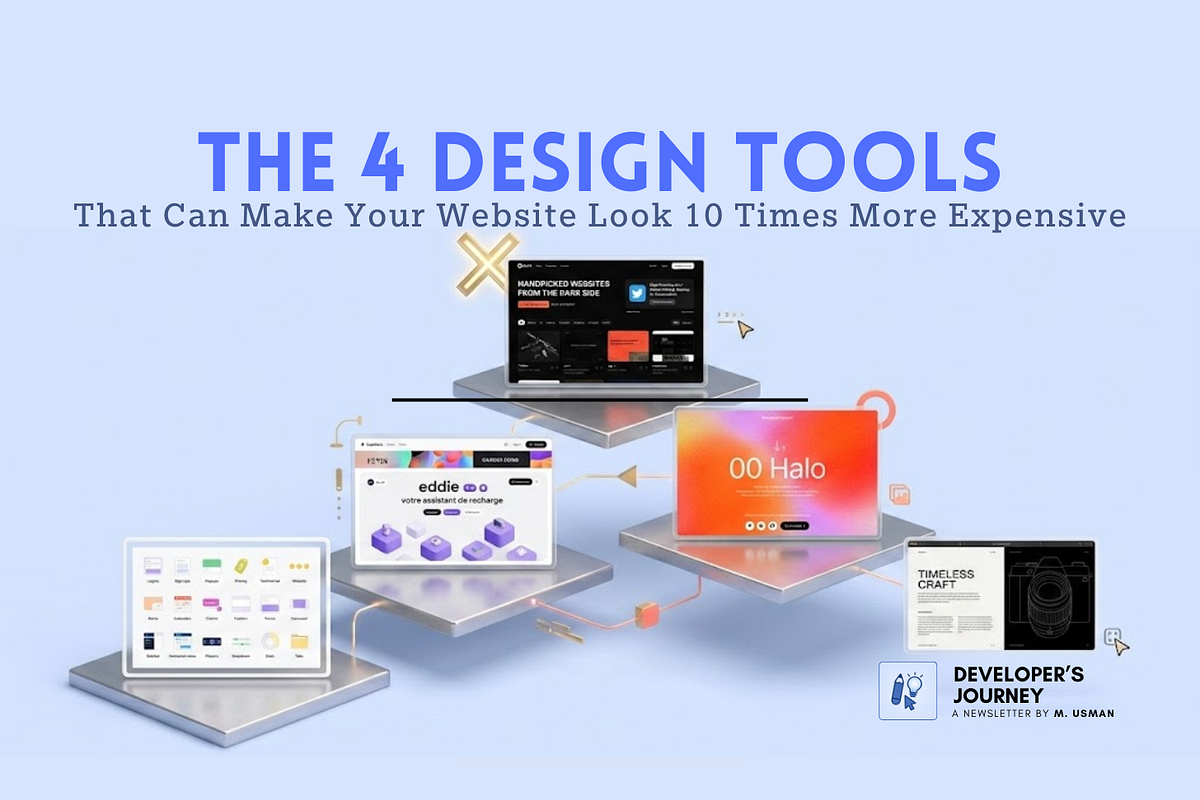 4 Design Tools That Can Make Your Website Look 10 Times More Expensive