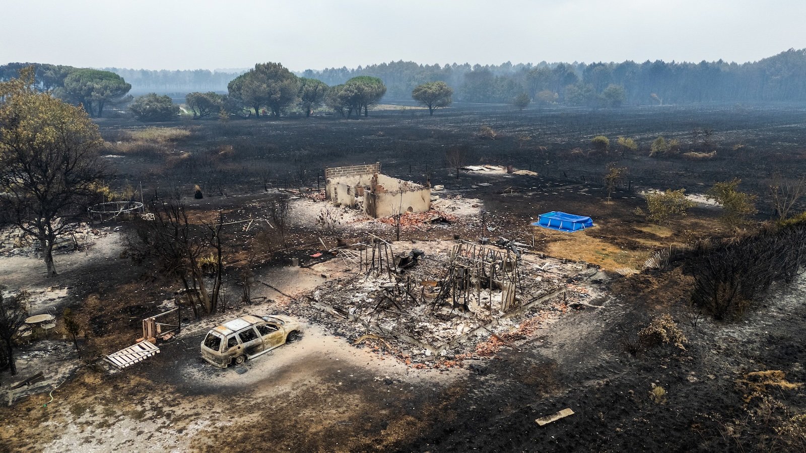 Here's what supercharged the monster wildfires in Spain and France