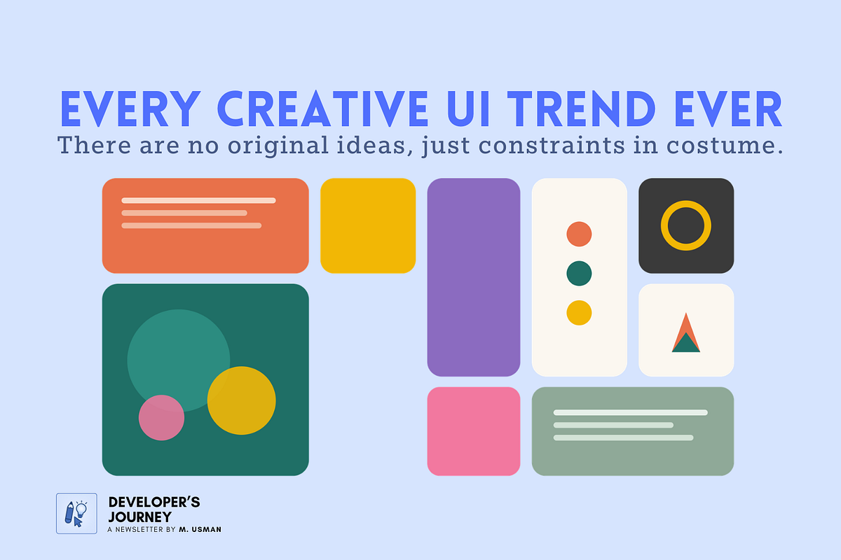 I’ve Watched 10 UI Trends Rise and Die. Most Designers Still Can’t Name Half of Them. | by Usman Writes | Jun, 2026