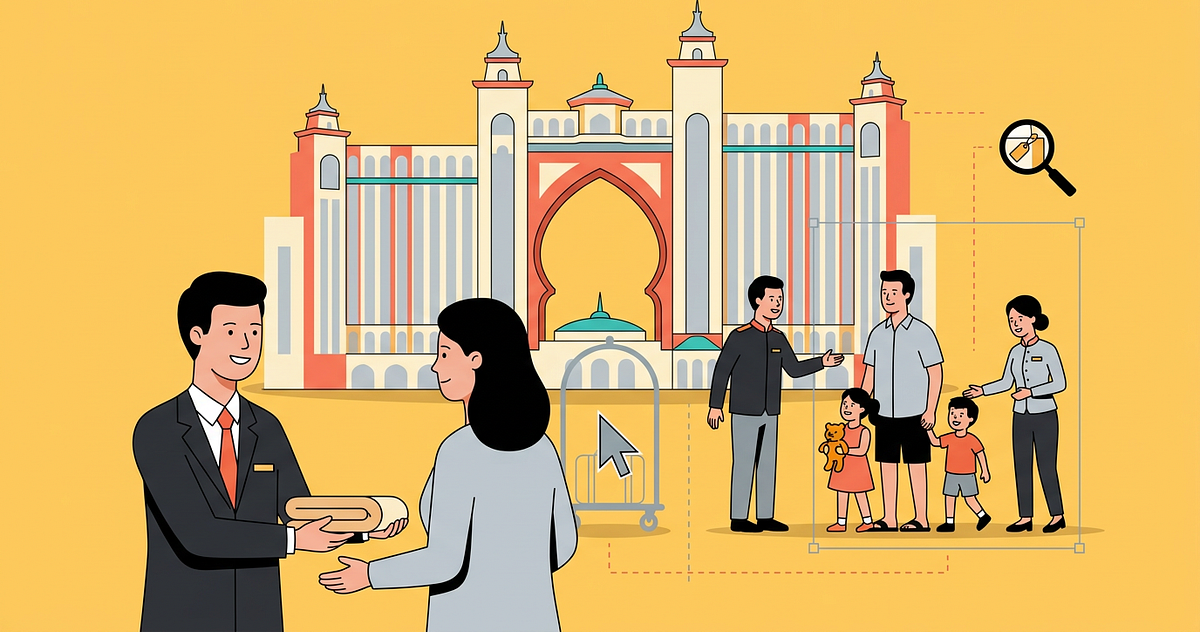 Steal this UX framework from Dubai’s most over-the-top hotel