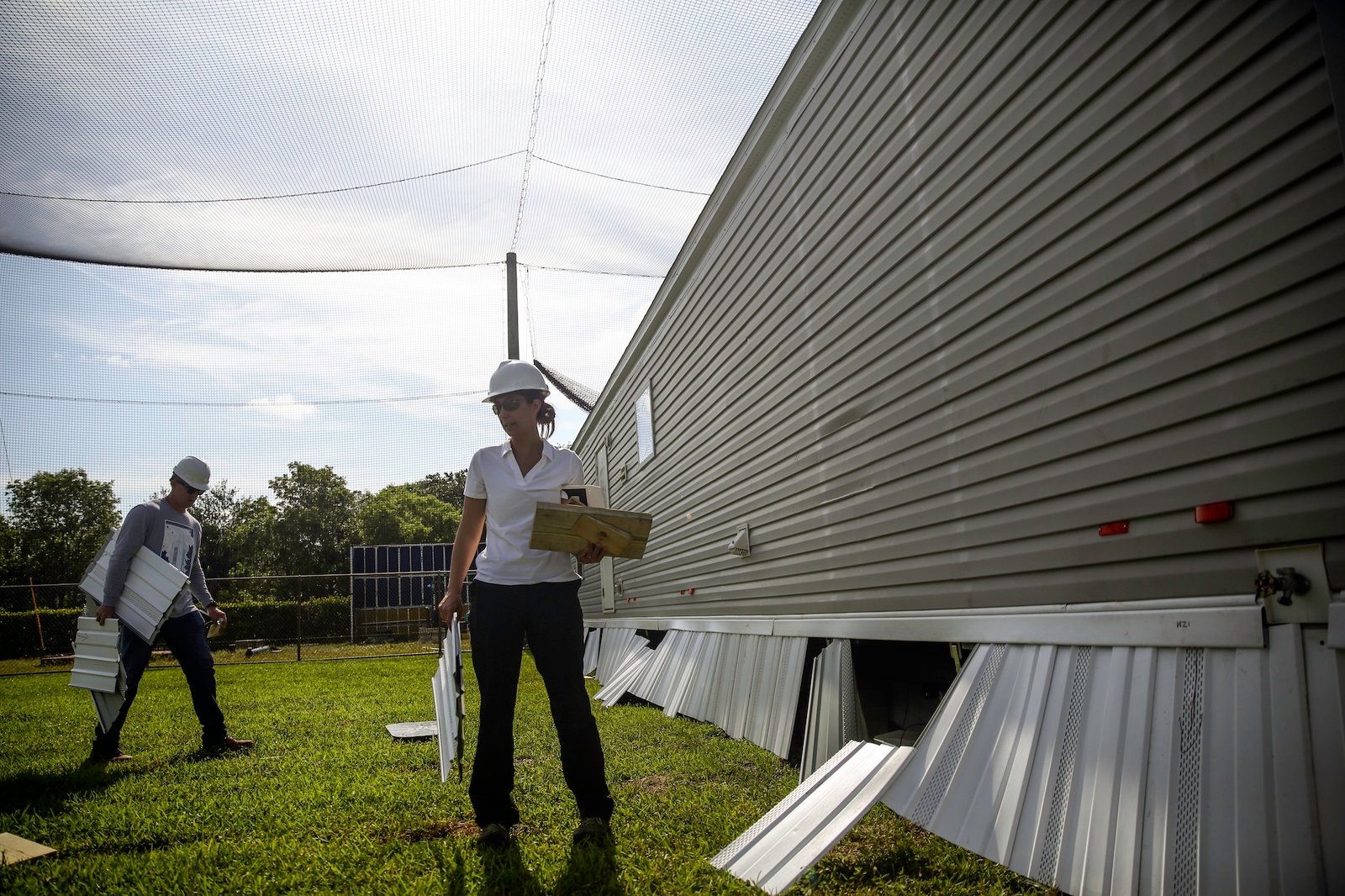 At the Wall of Wind, engineers blow homes apart to learn how to save them