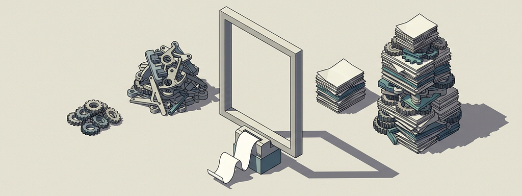 The complexity never left the building. It changed hands, and nothing printed a receipt.